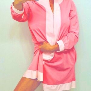 So Cute!Miss Elaine Vintage Shortie Zip-Front Robe